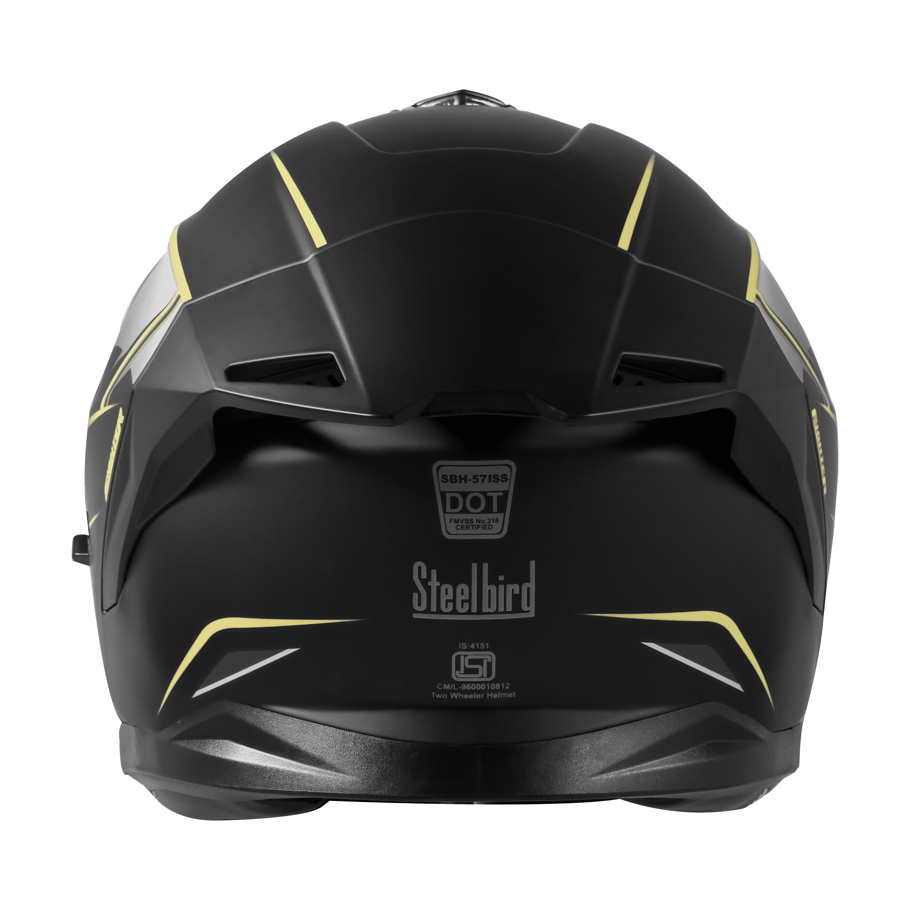 SBH-57 ISS FIGHTER F1 GLOSSY BLACK WITH NEON